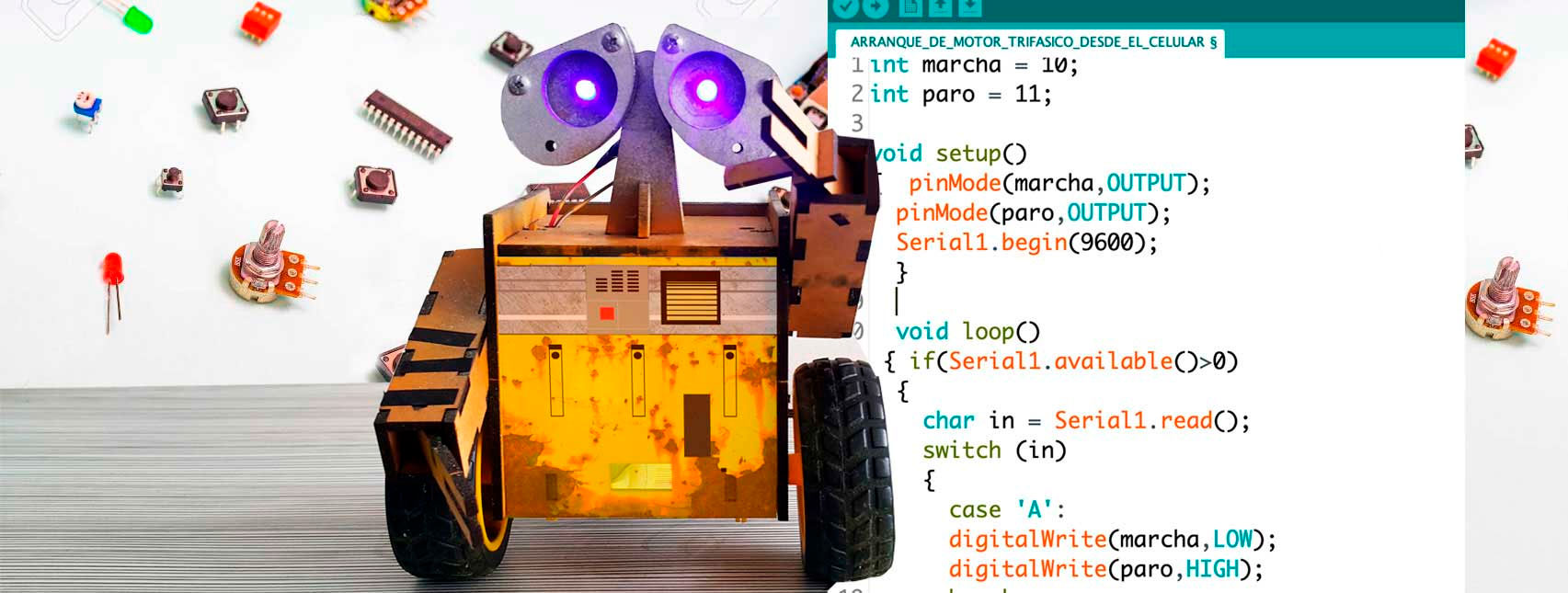 taller de robotica arduino verano